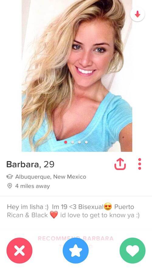 Why i never get matches on tinder fake account hey youre my first match.