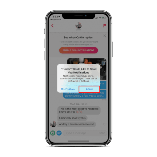 Tinder Notifications iOS 12 - Turning On & Off, Fix And Why You Need Them