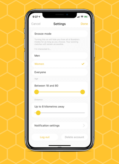 How Does Bumble Work - Bumble Settings And Preferences