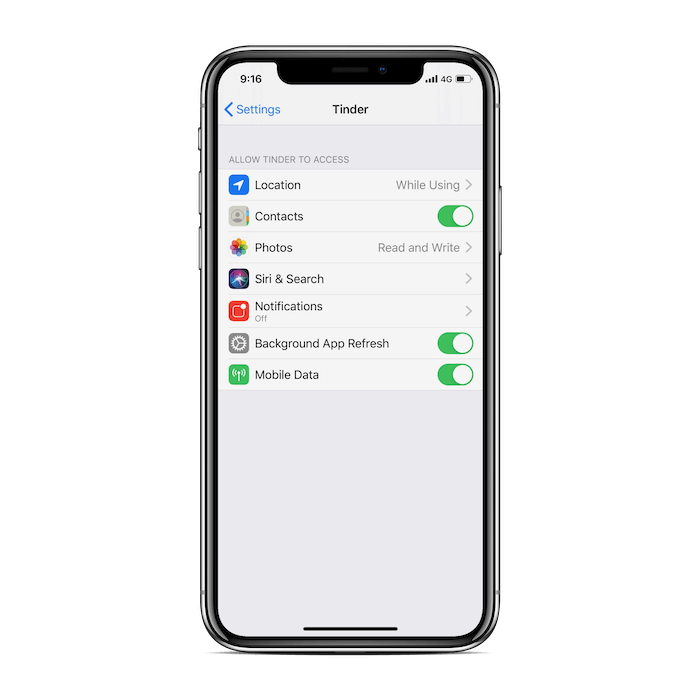 Tinder Notifications iOS 13 - Tinder Notifications On