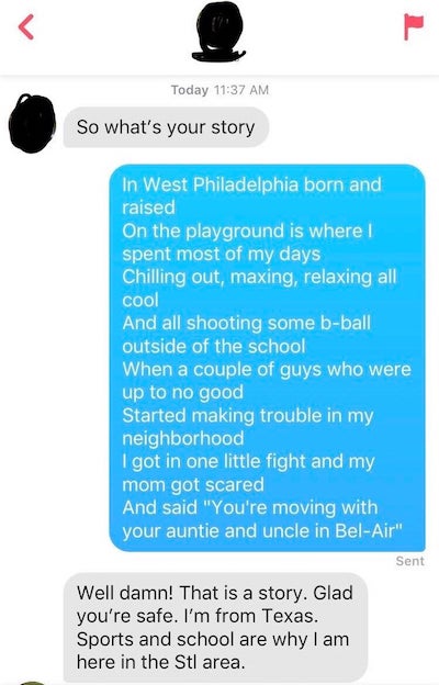 Funny Tinder Conversations - I don't think she realises...