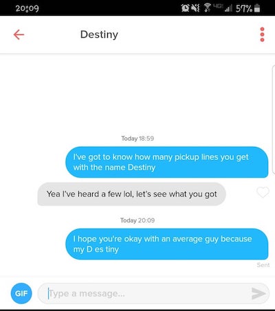 Funny Tinder Conversations - try spell it out