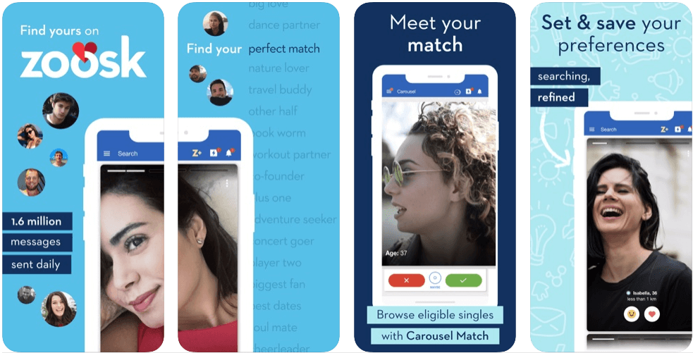 Best Dating Apps Like Tinder - Zoosk App