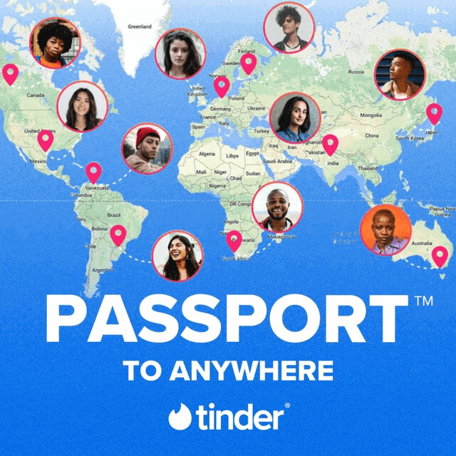 Does tinder track your location when not active