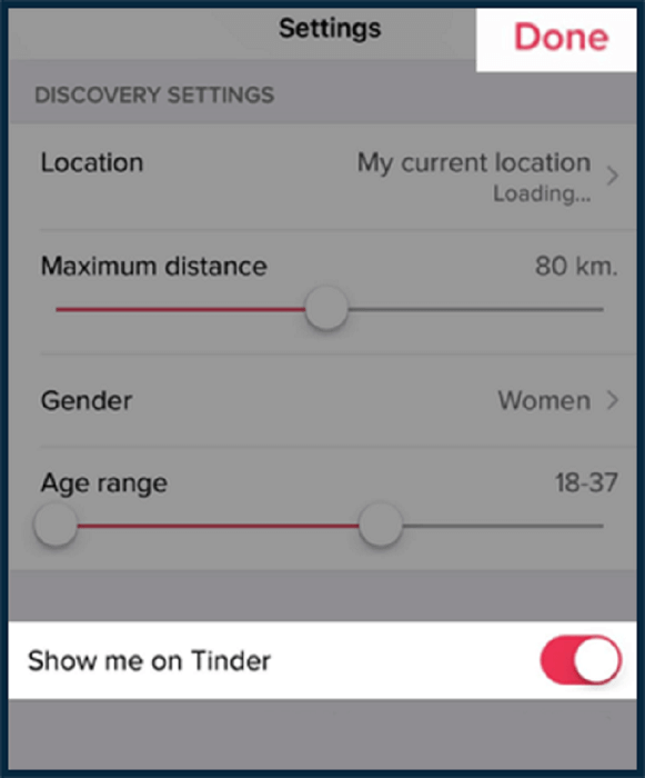 Can I Browse Tinder Without Joining - dont show profile on tinder