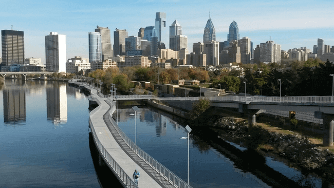 Where Should I Go On A First Date In Philadelphia - schuylkill river trail