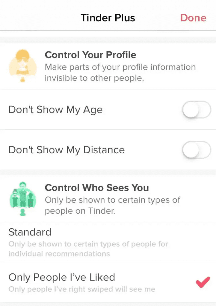 Can You Stop Someone From Seeing You On Tinder - control who sees you