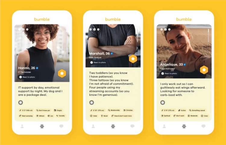 Is It Bad To Swipe A Lot On Bumble - bumble profiles