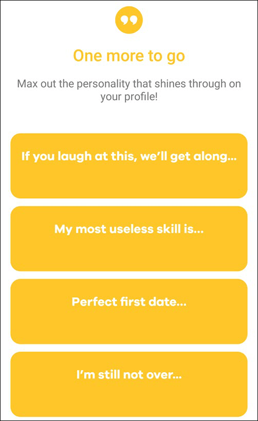 Is It Bad To Swipe A Lot On Bumble - bumble prompts