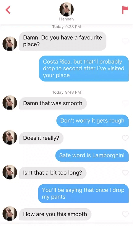 What Is A Typical Successful Conversation On Tinder Like - sensual tinder conversation