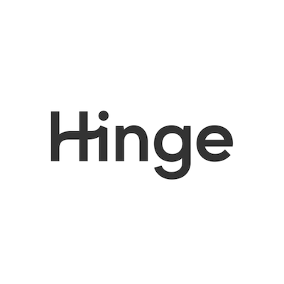 hinge logo black